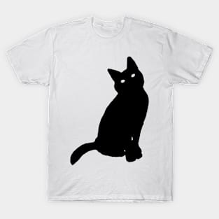 black cat T-Shirt